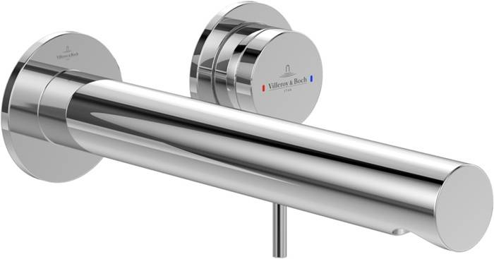 VB Waschbeckenarmaturen Loop & Friends T VZ106010000 60x225x60mm Rund Chrom-0