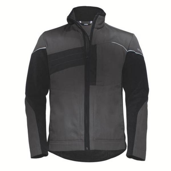 Hybridjacke uvex perfeXXion grau, schiefer S