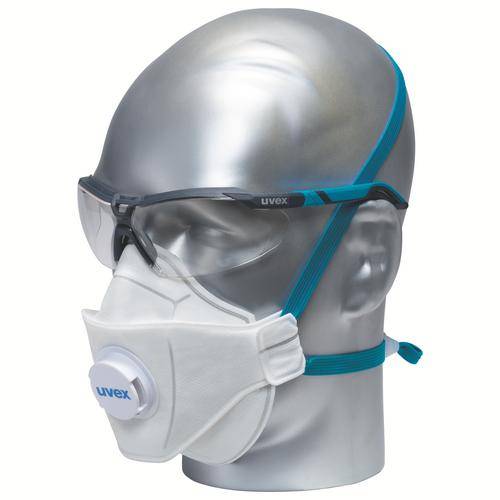 uvex silv-Air 5110 8765110 Feinstaubmaske mit Ventil FFP1 15 St.-1