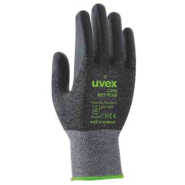 Schutzhandschuh uvex C300 wet plus 60546 Größe 8