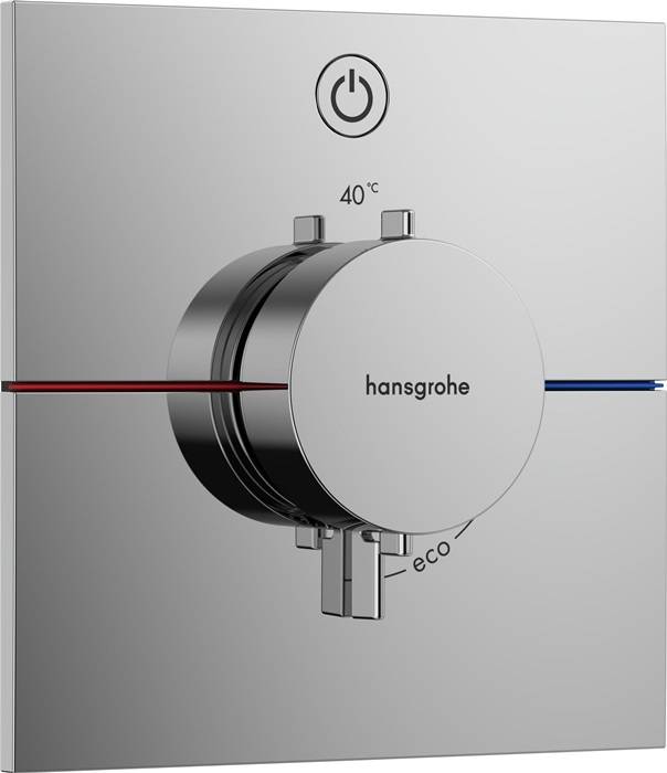 hansgrohe ShowerSelect Comfort E Thermostat Unterputz für 1 Verbraucher, Chrom-0