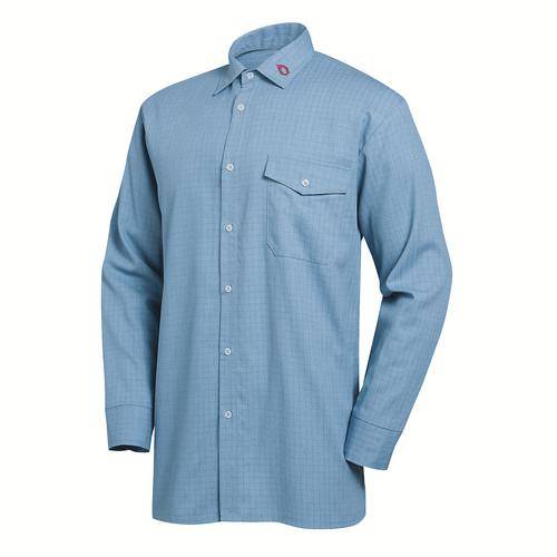 Langarmhemd uvex multifunction blau, hellblau 43, 44-0