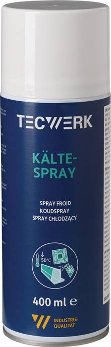 Kältespray 400ml farblos b.zu -50GradC Spraydose TECWERK-0