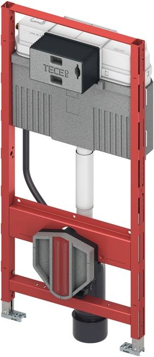 WC-Modul TECEprofil Bauhöhe 1200mm, mit Uni-Spülkasten-0
