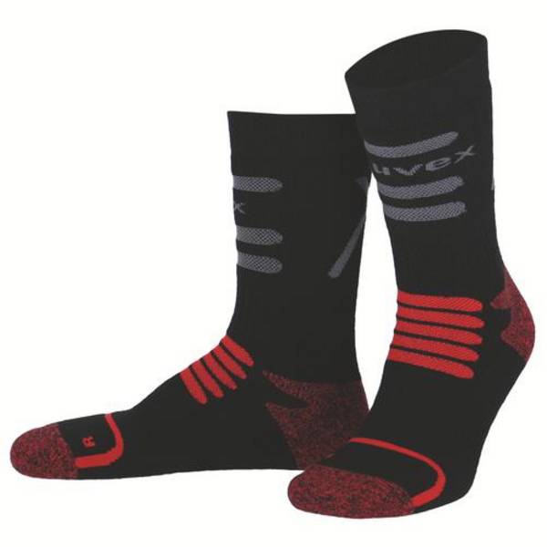uvex Socken rot, active red 43-46