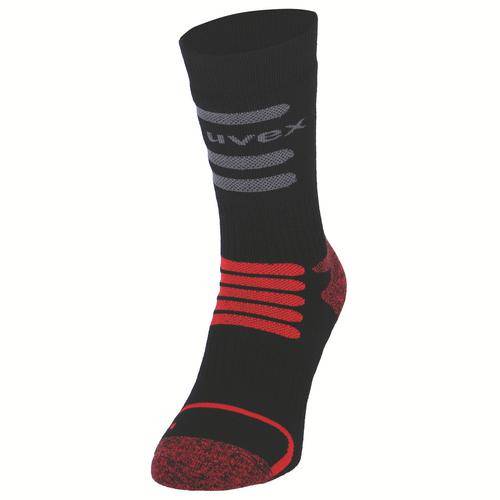 uvex Socken rot, active red 43-46-1