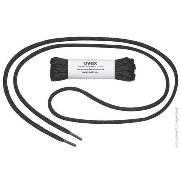 uvex Schnürsenkel 95999 schwarz, 120 cm