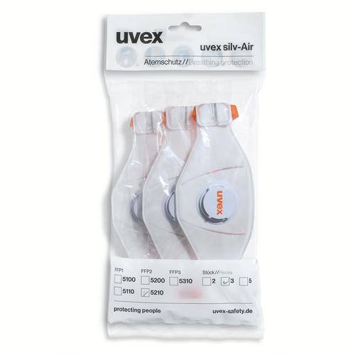 Faltmaske uvex silv-Air premium 5210 FFP2-0