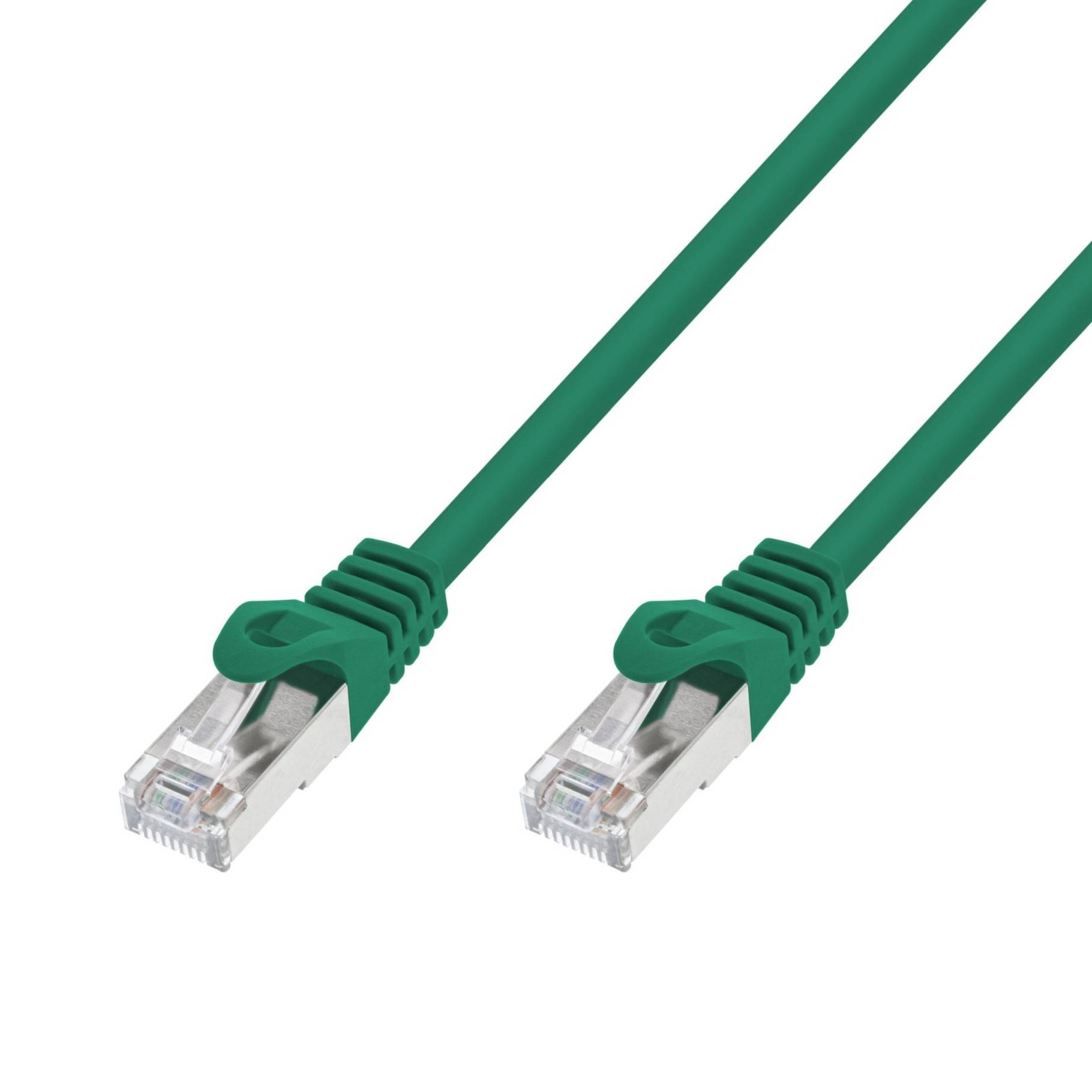 Extralink Kat.7 S/FTP 0,5m 20G Zielony | Patchcord LAN | MiedÅº Kabel sieciowy skrÄ™tka &-0