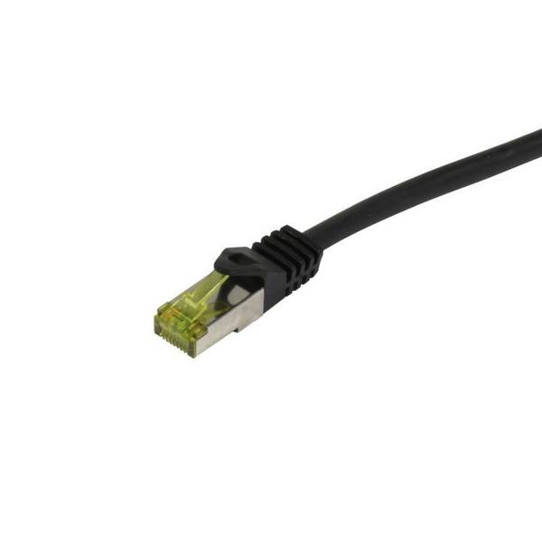 SYNERGY 21 - Patchkabel RJ45 CAT6A 500Mhz 12.5m schwarz S-STP S/FTP PUR Indoor/Outdoor/Indu - Kabel - Netzwerk