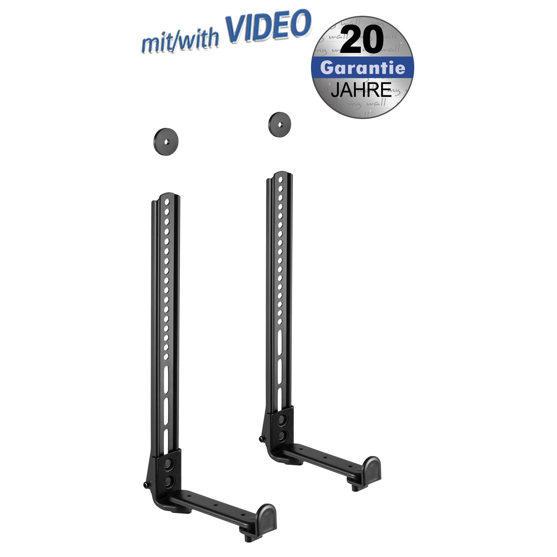 my wall shelf for wall / back of screen For routers, remote controls, gaming accessories, power stri-0