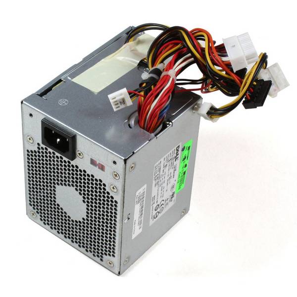Dell power supply (internal) - 280 watts - PFC - refurbished - for Dimension C521 (280 watts)