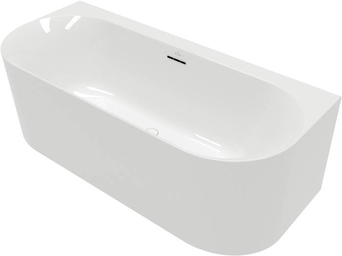 VB Vorwand-Badewanne Loop&Friends LOF 1800x800x600mm OVAL Weiß Alpin-1