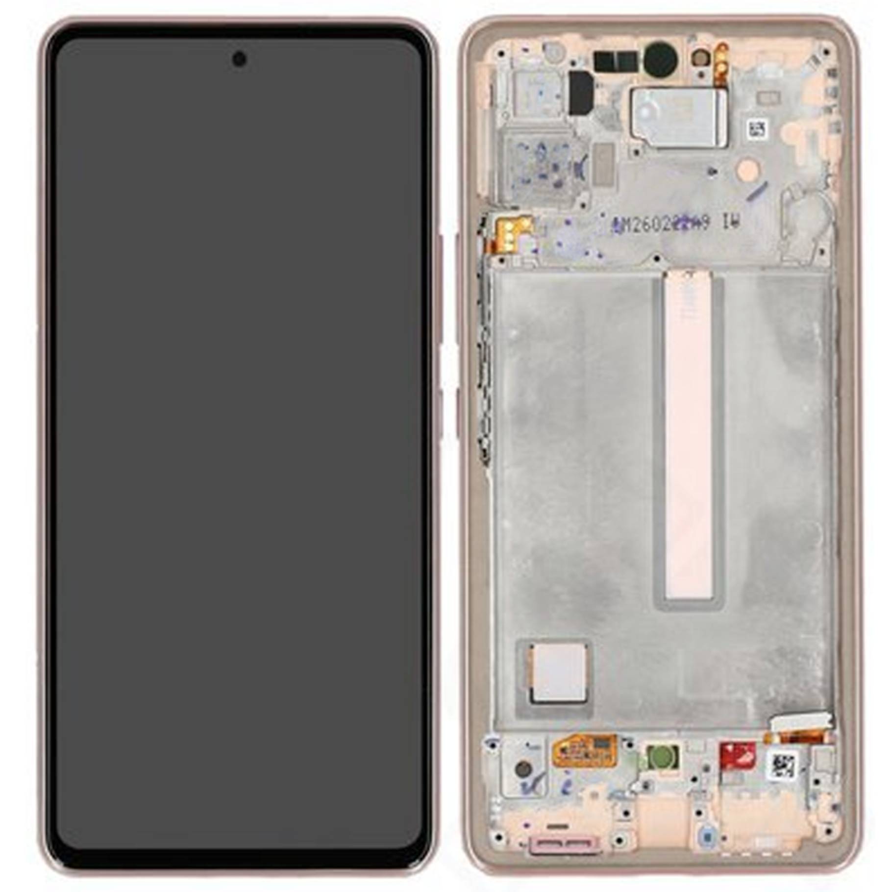 SM-A536B Galaxy A53 5G LCD - Touch - Front Cover Awesome Peach-0