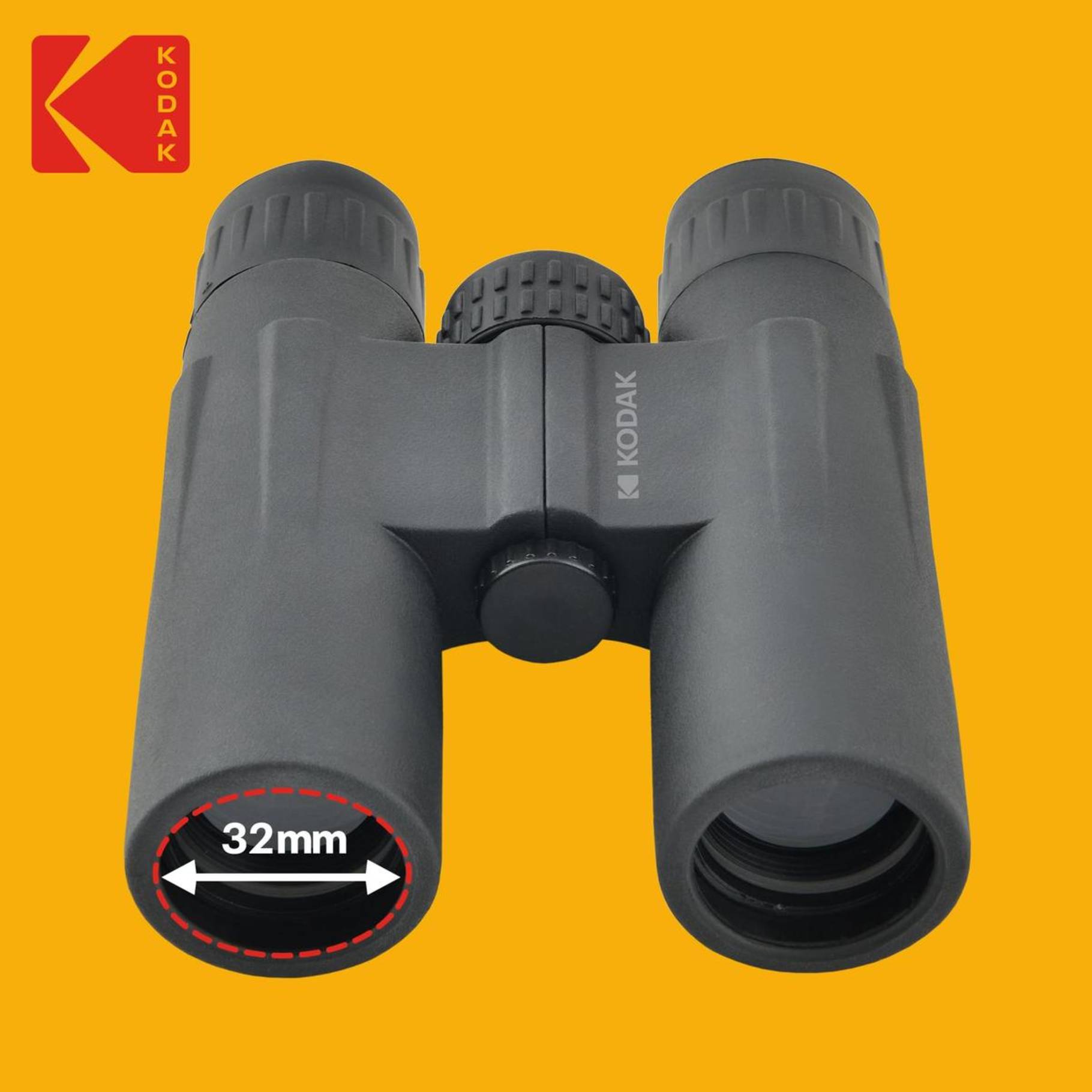Kodak BCS600BK, Dach, 12x, 3,2 cm, Vollbeschichtet (FC), Schwarz, 344 g-0
