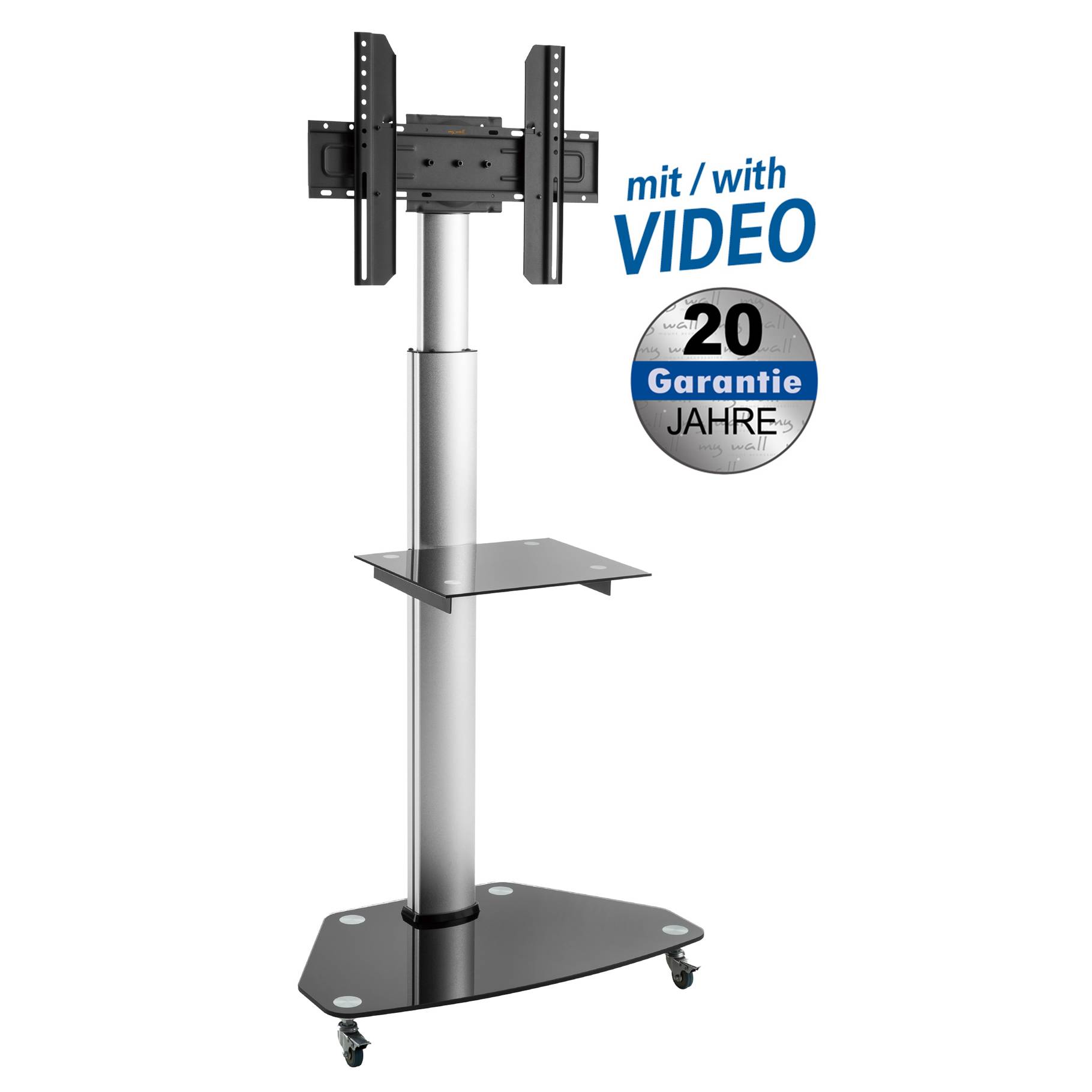 my wall stand for LCD TVs For screens 37 - 70 (94 - 178 cm), load capacity up to 40 kg, silver-0