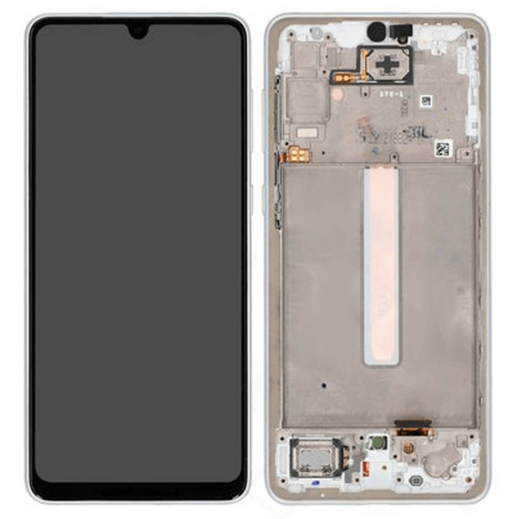 SM-A336B Galaxy A33 5G LCD - Touch - Front Cover Awesome White-0