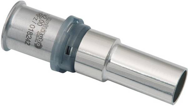 Multitubo Metall-Press-Übergang G2 Cu 25x2,50 - Cu 22mm