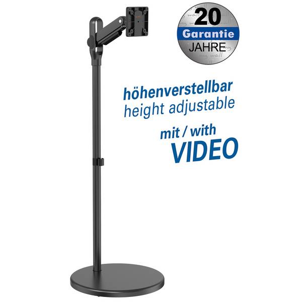 my wall Fully adjustable table mount for tablets & smartphones For most 4.7 - 12.9 phones and tablet