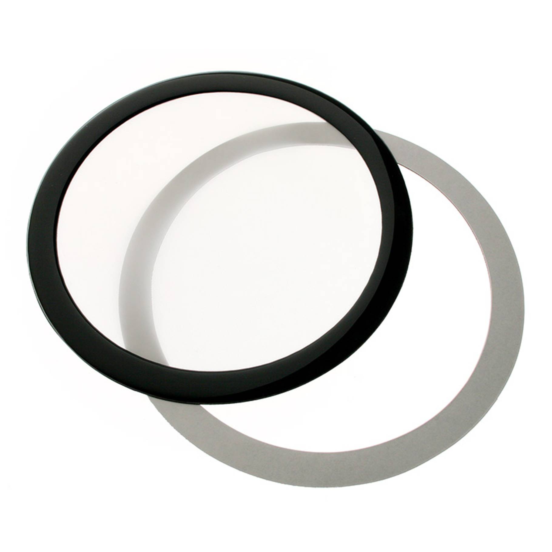 Dust filter 225mm, round - black/white