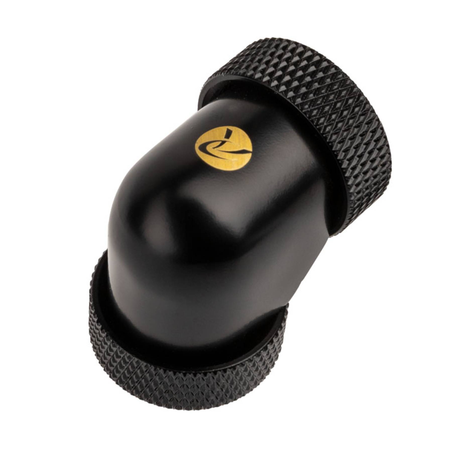Raijintek Anschluss PELIAS D140906, 14mm, 90 Grad Adapter - 6er-Pack, schwarz Gehäuse-0