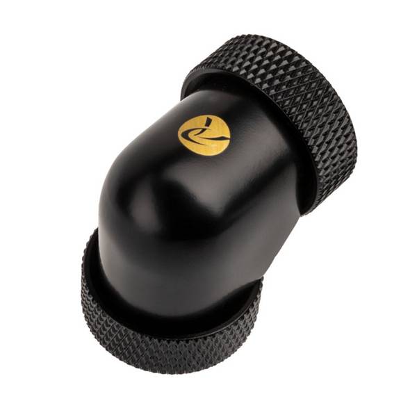 Raijintek Anschluss PELIAS D140906, 14mm, 90 Grad Adapter - 6er-Pack, schwarz Gehäuse