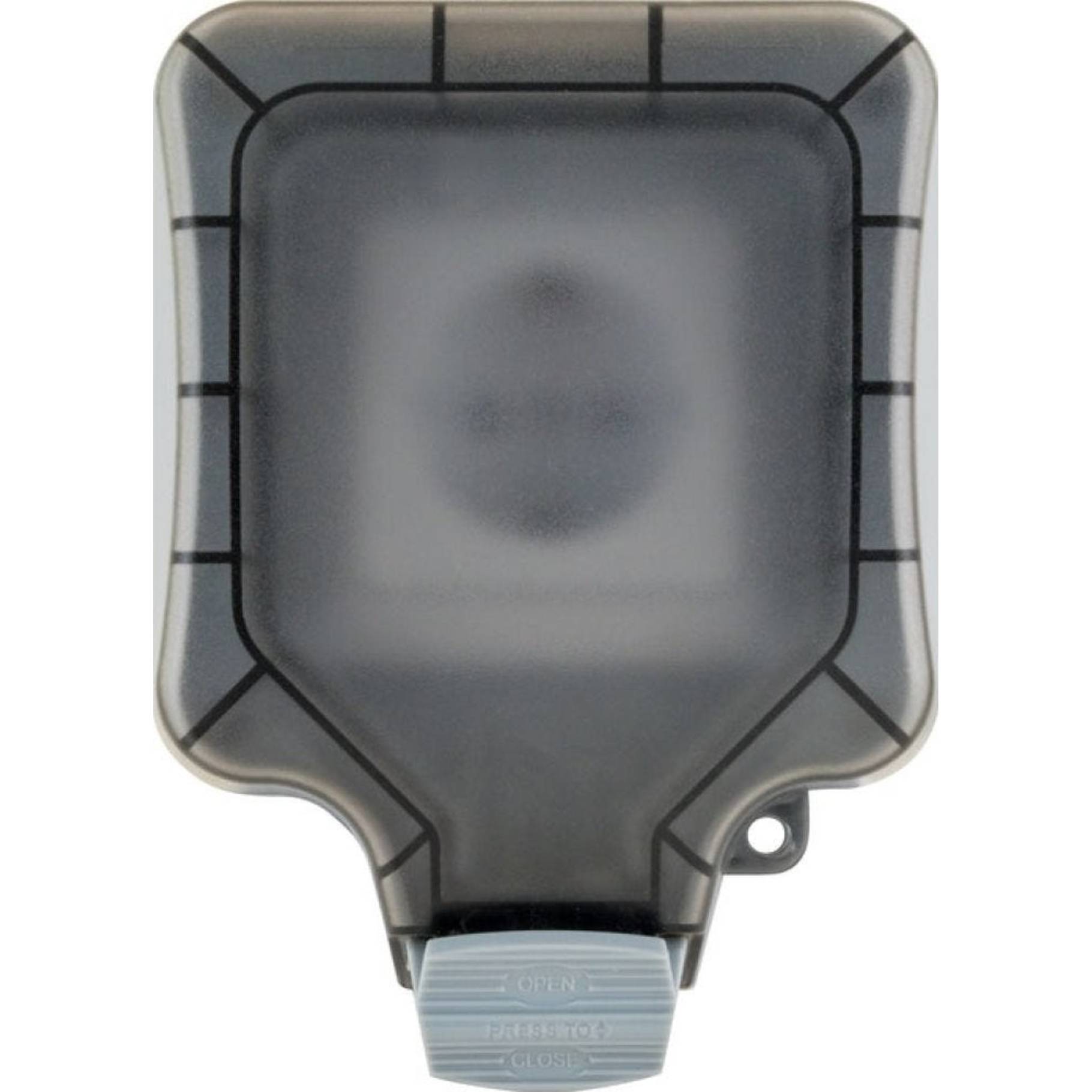 Schwaiger Außensteckdose IP66 1-Fach Schuko-Unterputzdose-0