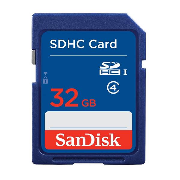 SDSDB-032G-B35, 32 GB, SDHC, Blue