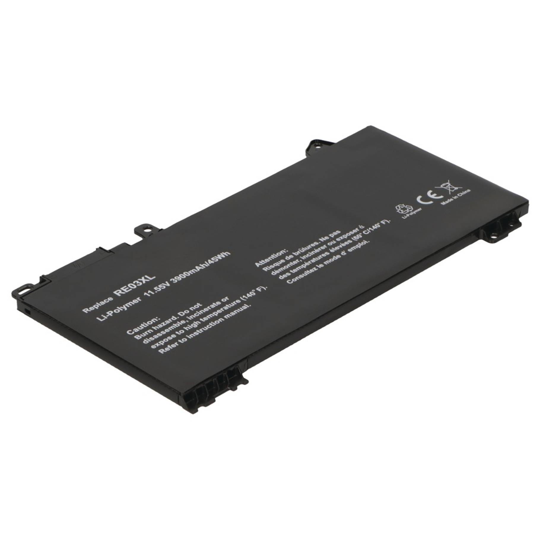 Main Battery Pack 11.55V 3900mAh HP RE03XL-0