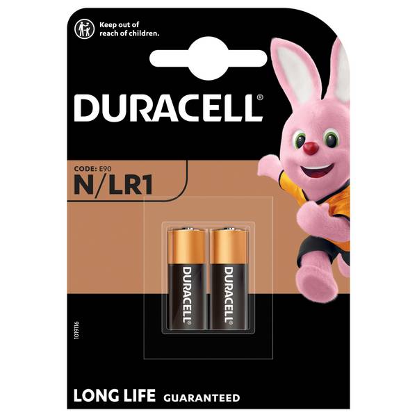 Duracell Security N LR1 2 Pack - Battery