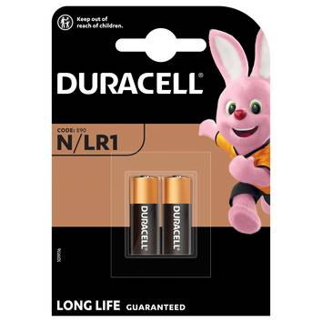 Duracell Security N LR1 2 Pack - Battery