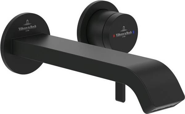 VB Einhebel-Waschtischarmatur Dawn 60x201x60mm Rund Matt Black