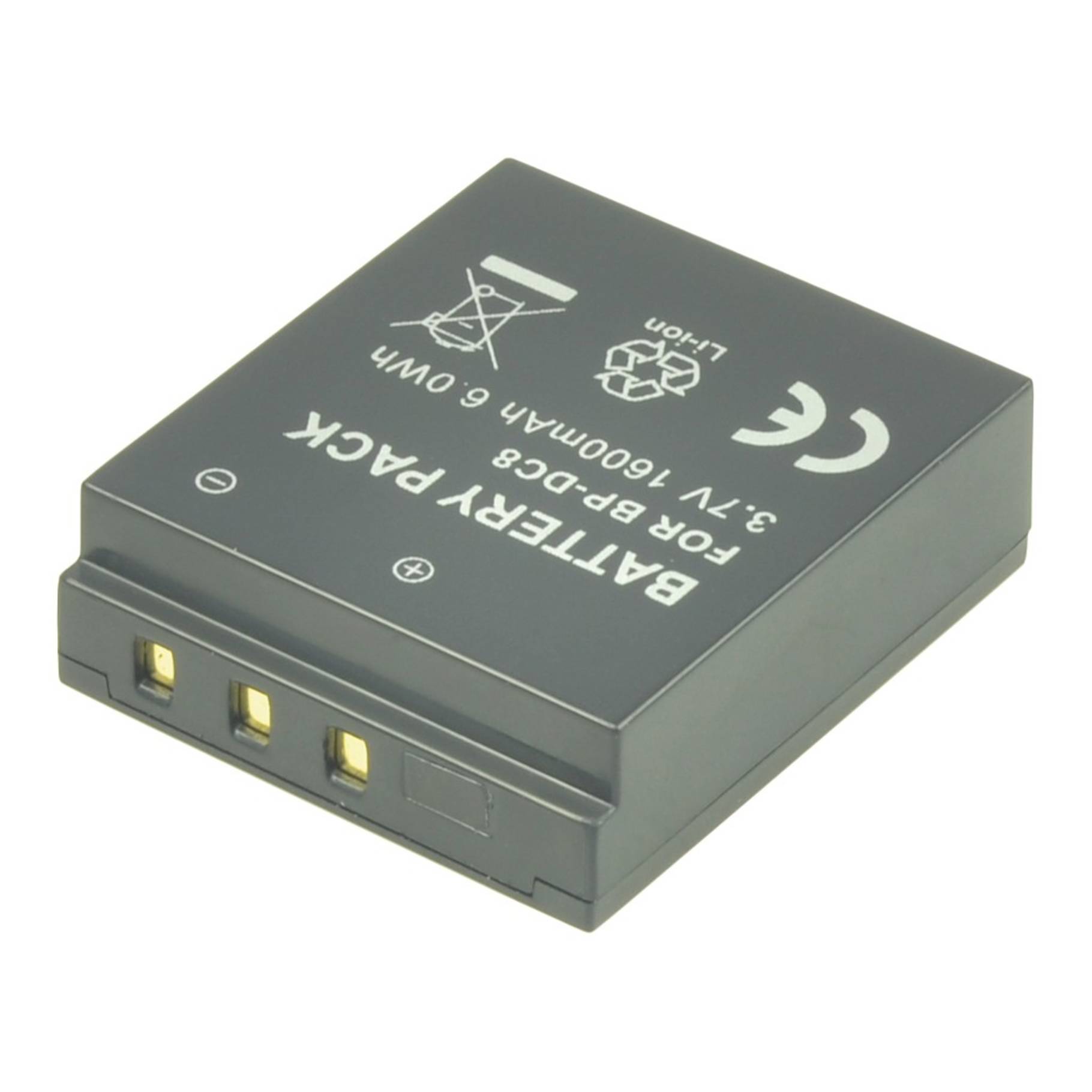 2-POWER DBI9994A Lithium-ion 1600mAh 3.7V Rechargeable Battery-0