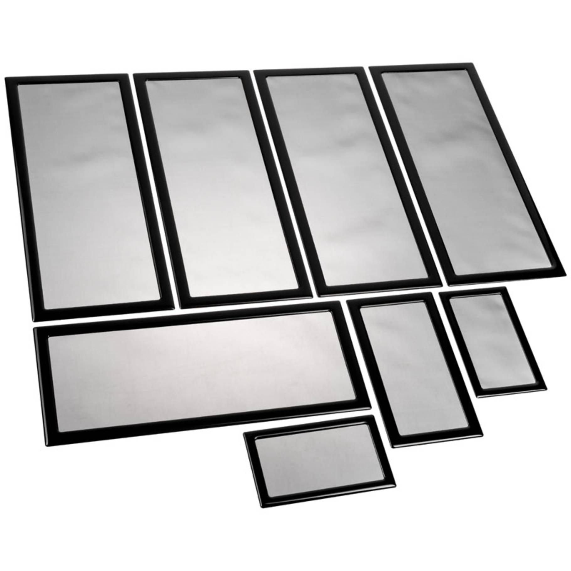 Dust filter set for PC-O11 Air - black/black-0