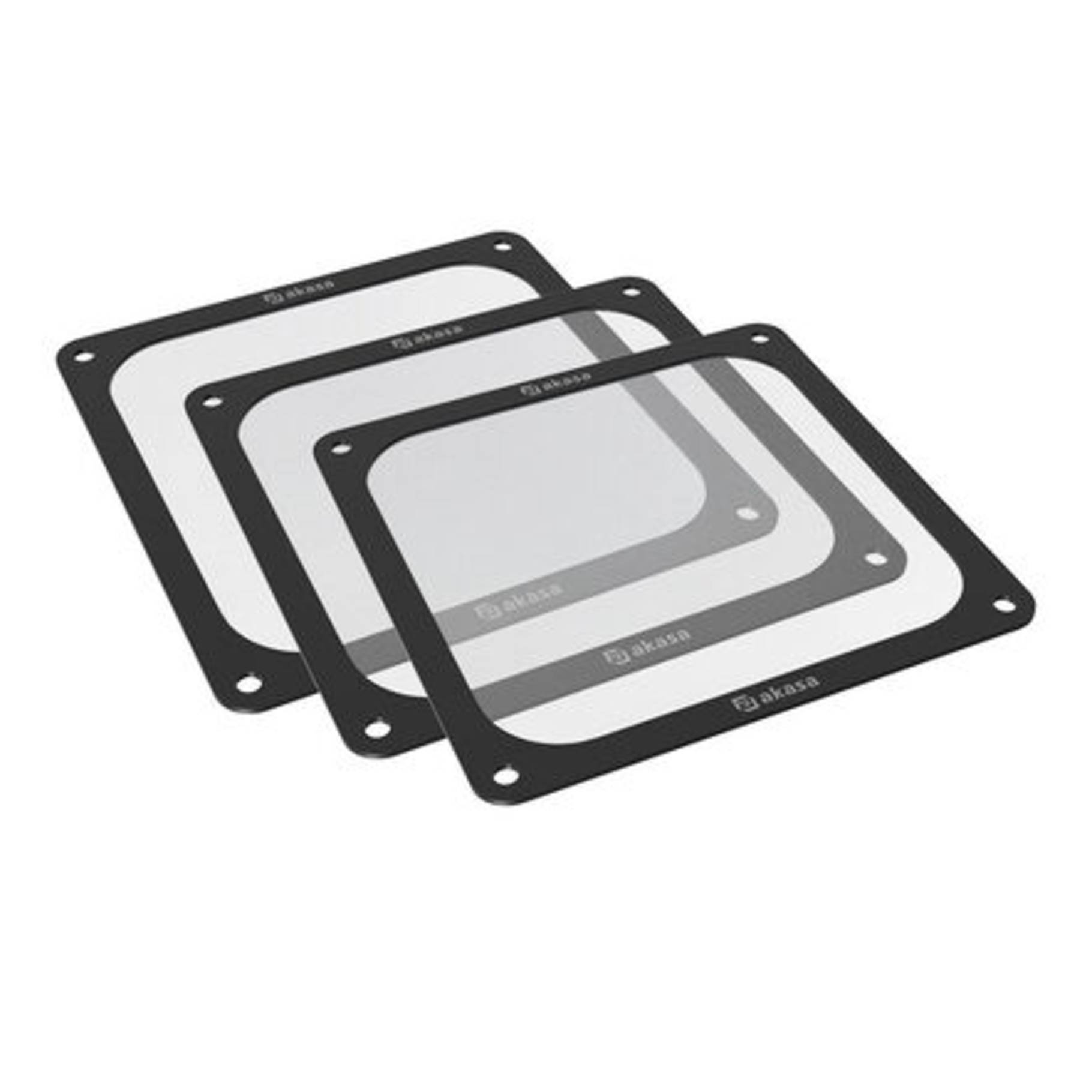 GRM14-M01-BKT3 Magnetic Nylon Mesh PC Fan Filter 140 mm 3 Pack-0
