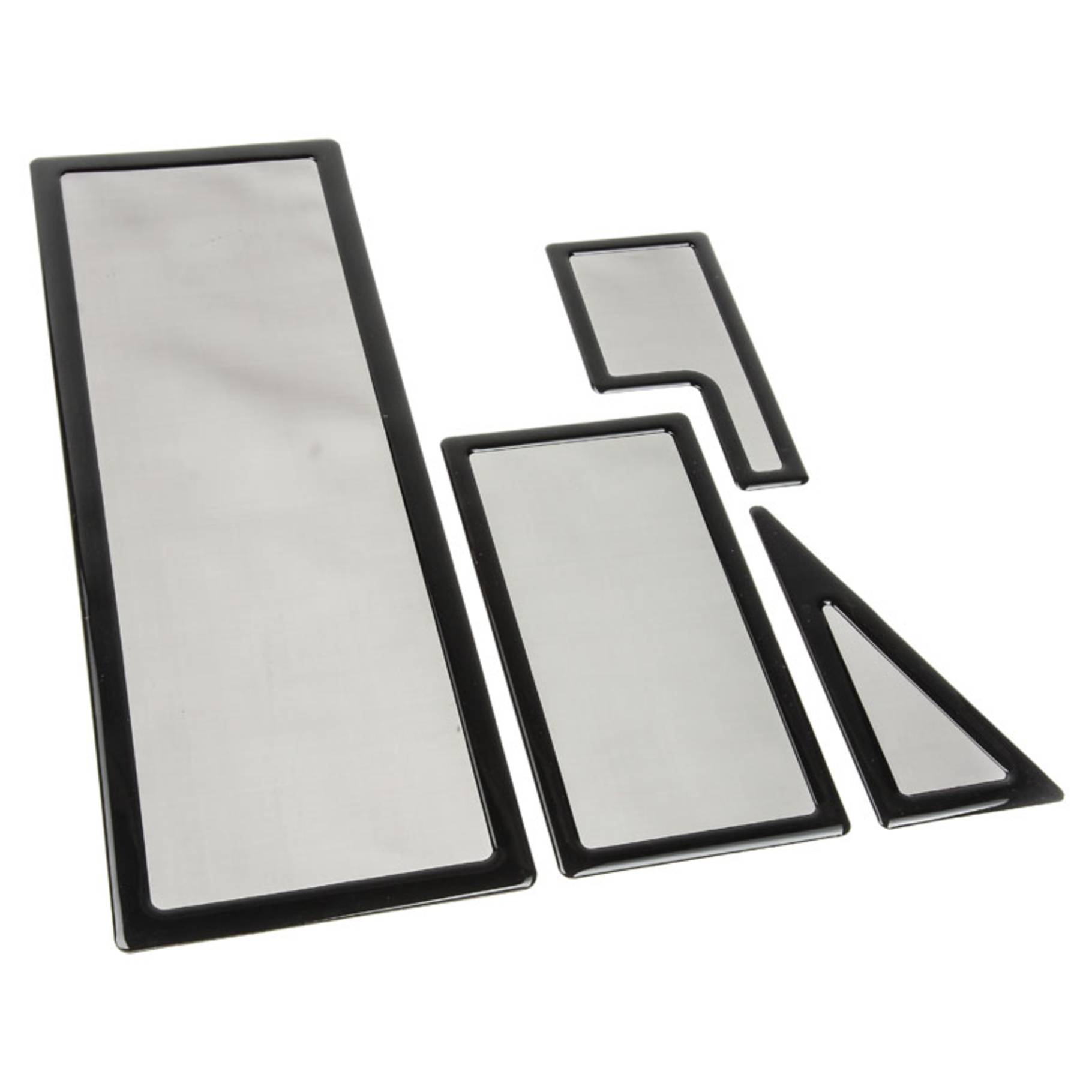 Dust filter set for NZXT Switch 810 - black/black-0