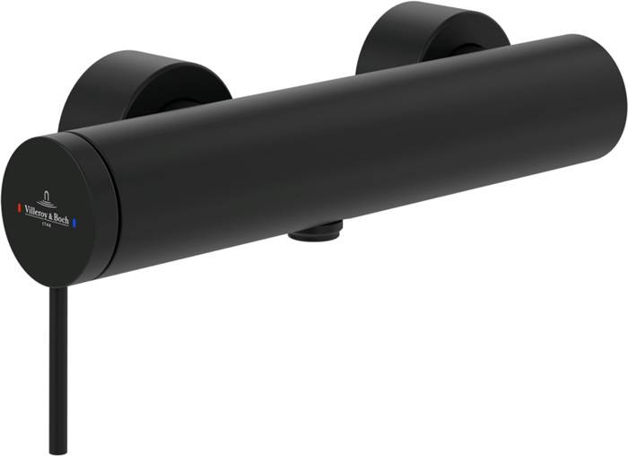 VB Duscharmaturen Loop & Friends TVS1063 01153 273x96x108mm Rund Matt Black-0