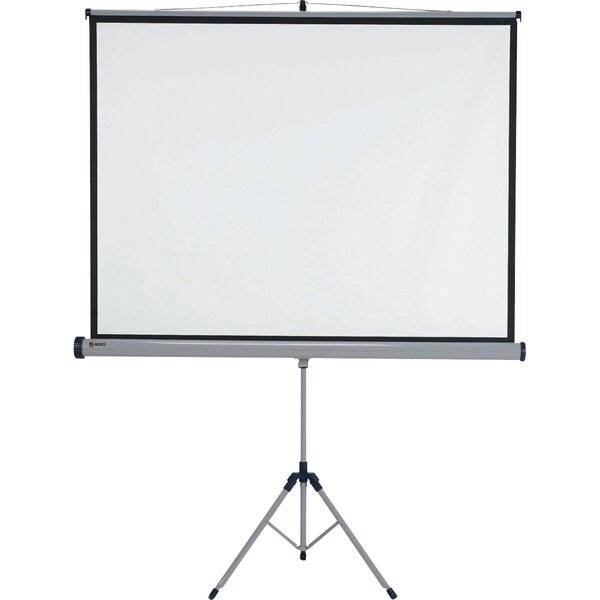 Stativ-Leinwand 150x113,8cm grau-0