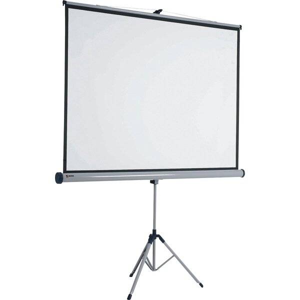 Stativ-Leinwand 150x113,8cm grau-1