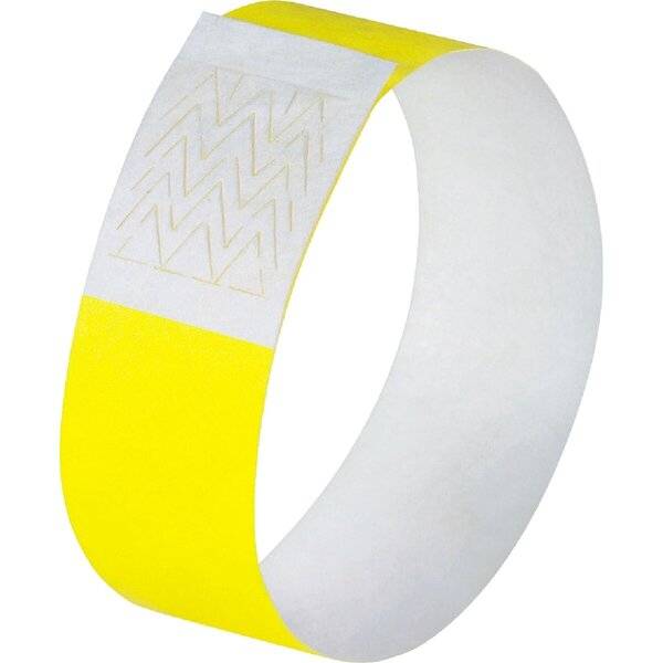 Eventbänder Super Soft 255x25mm neon gelb VE=120 Stück-1