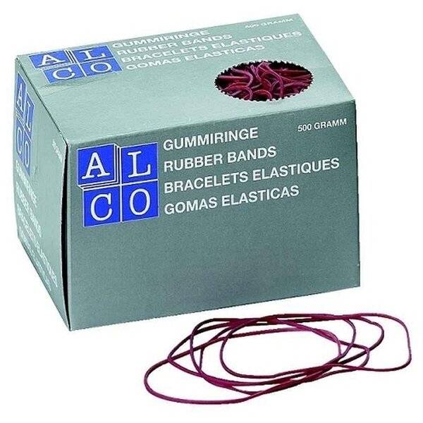 Gummiringe 85mm 500g rot-0