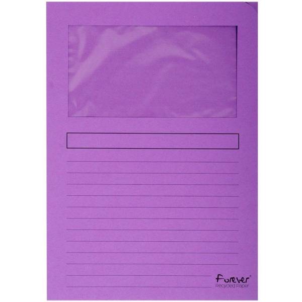 Sichtmappen Forever A4 VE=100 Stück fuchsia-0