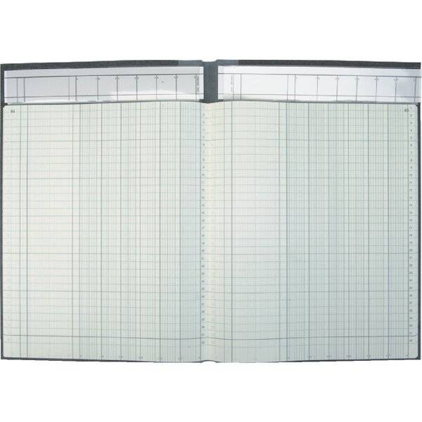Spaltenbuch A4 mit Deckenband 6 Spalten 96 Blatt
