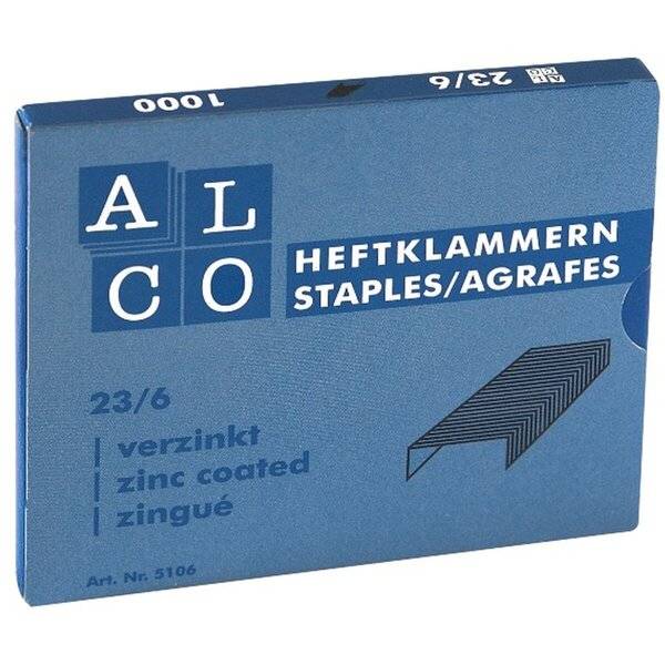 ALCO Heftklammer 508 6/4 verzinkt 2.000 St./Pack.-0