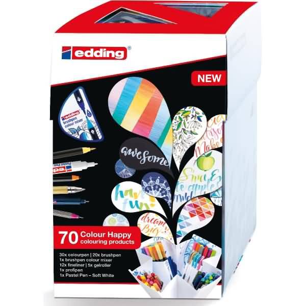Fasermaler Colour Happy Set VE=69 Stifte + 1 Farbmixer-0