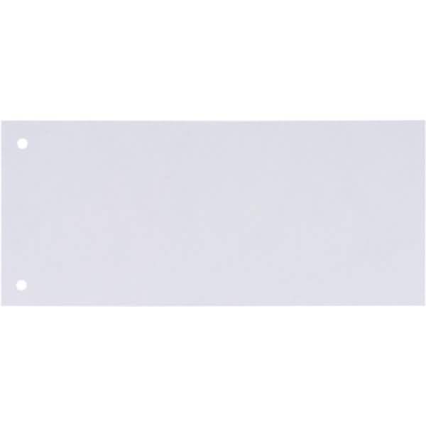 Trennstreifen 24x10,5cm Karton weiß VE=100 Stück-1