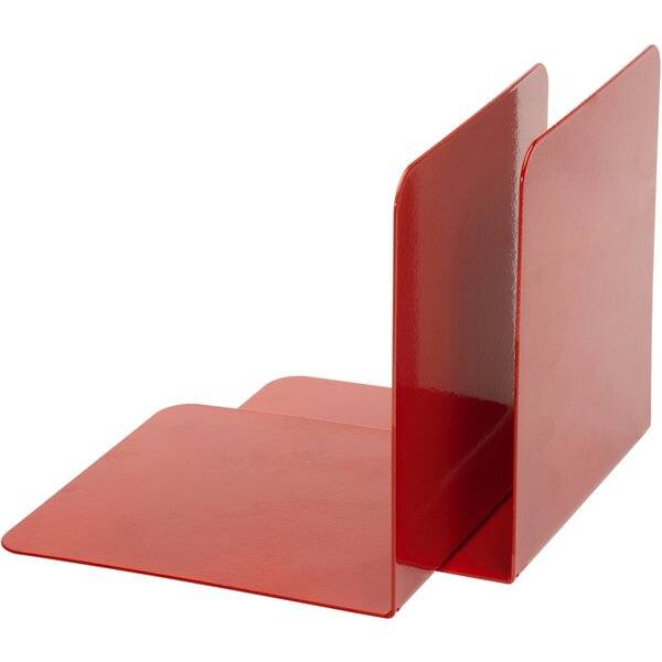 Buchstützen 130x140x140mm Metall rot VE=2 Stück-0