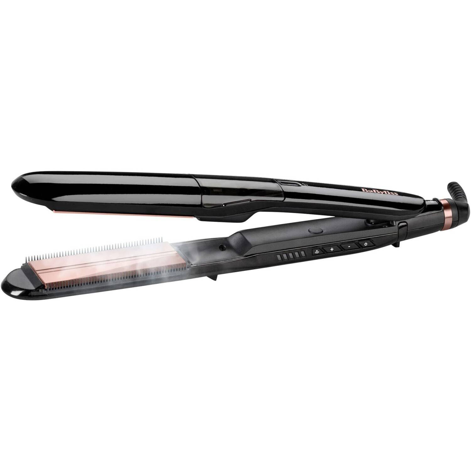 BaByliss Steam Smooth ST493E Haarglätter-0