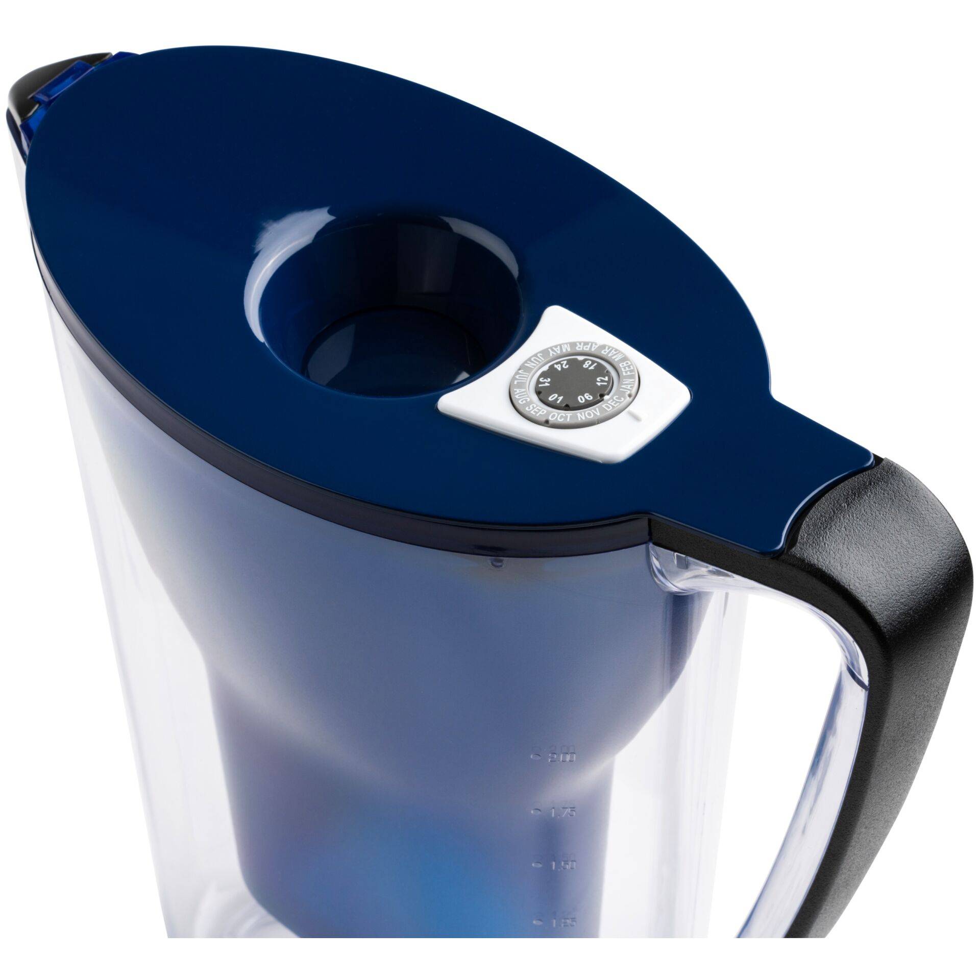 BWT 125557842, Manueller Wasserfilter, 2,7 l, Blau, Transparent-2
