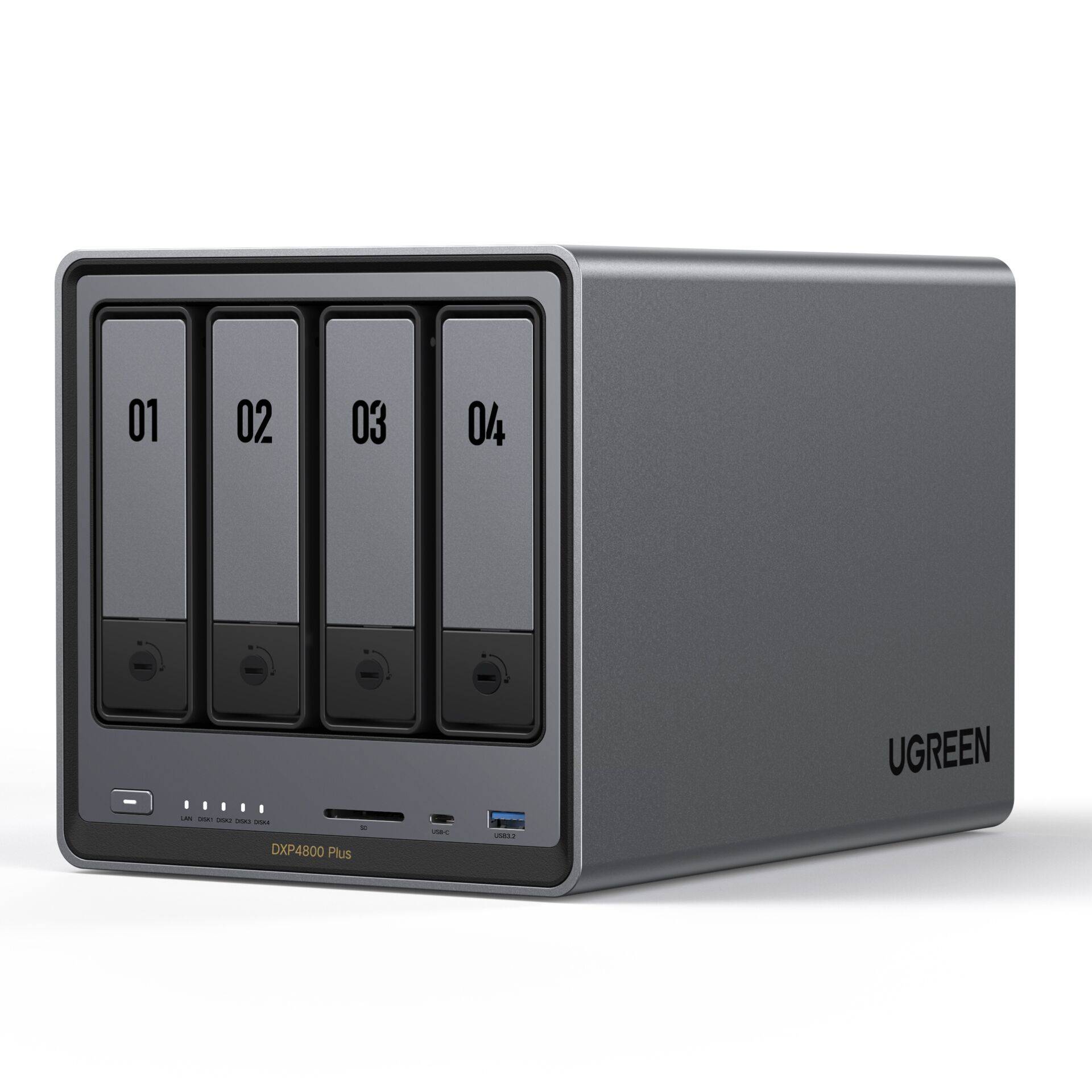 Ugreen NASync DXP4800 Plus - NAS-Server - 128-0